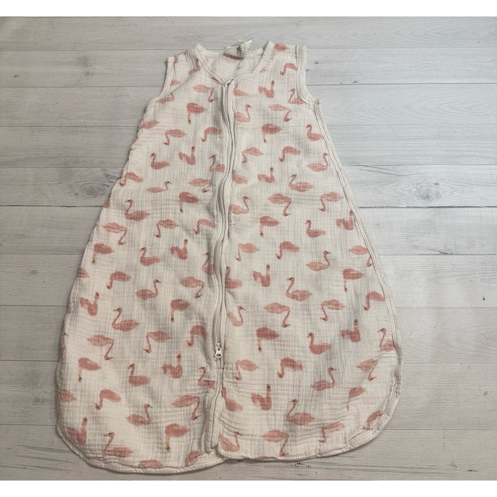 Aden & Anais kids flamingo sleep sack 12-18 months
